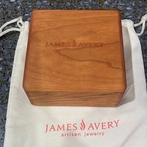 James Avery Artisan Wooden Jewelry Box